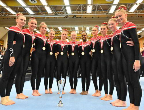 GOLD für die Juniorinnen bei der Staatsmeisterschaft im Team-Turnen