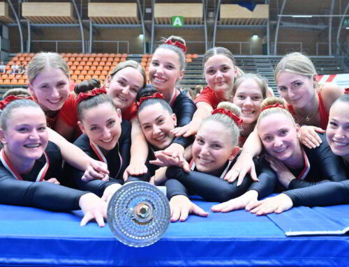 Die Eishalle kocht – 3 Titel – Landesmeisterschaft Team-Turnen